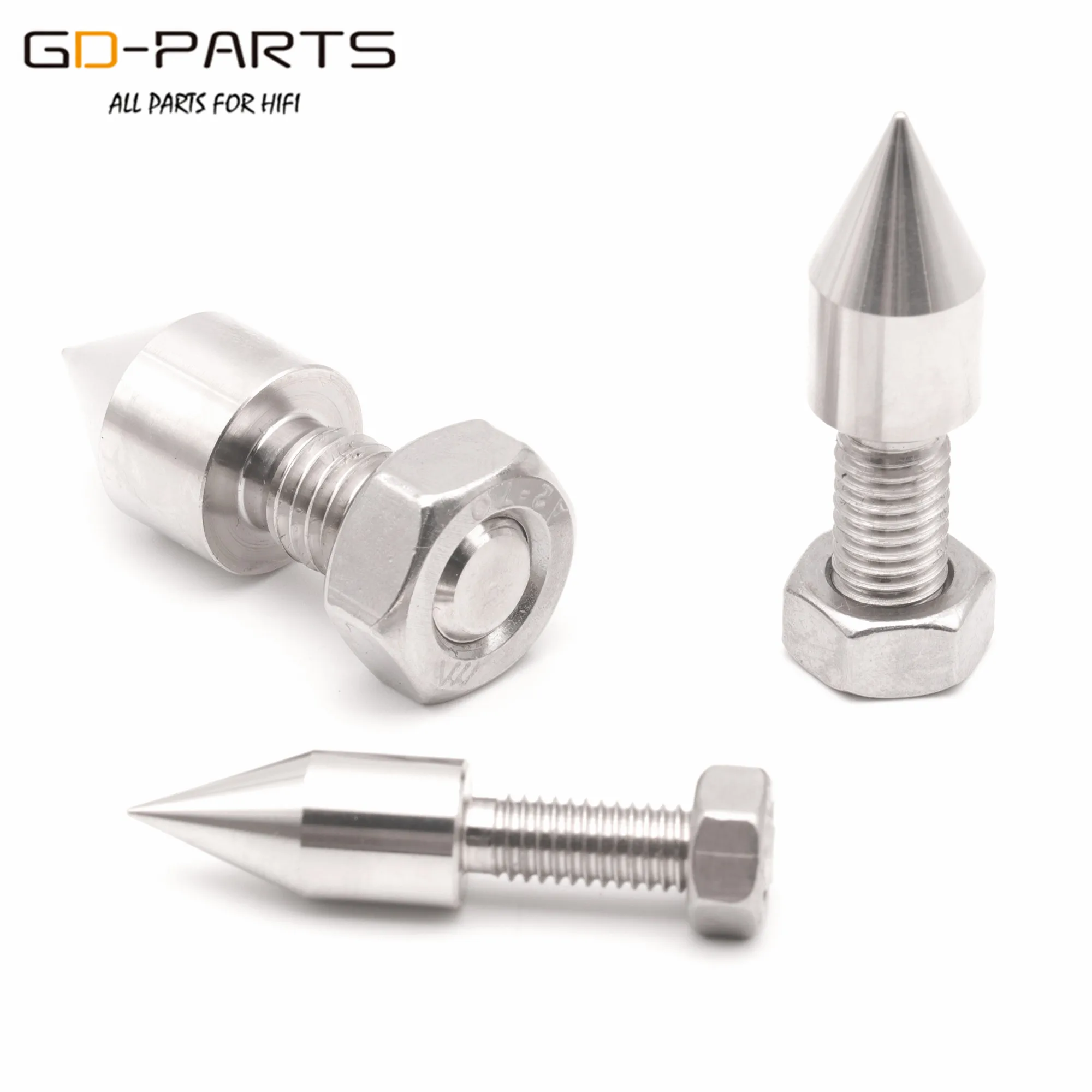 SUS-316 Stainless Steel Speaker Spike Cone M6 M8 M10 Hifi Audio AMP Subwoofer Chassis Isolation Stand Foot Leg Damper