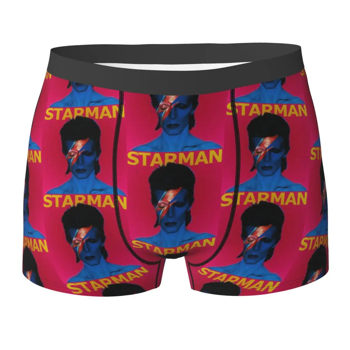 

Boxer Underpants Shorts Davids Bowied Panties Male Comfortable Underwear for Homme Man Boyfriend Gifts