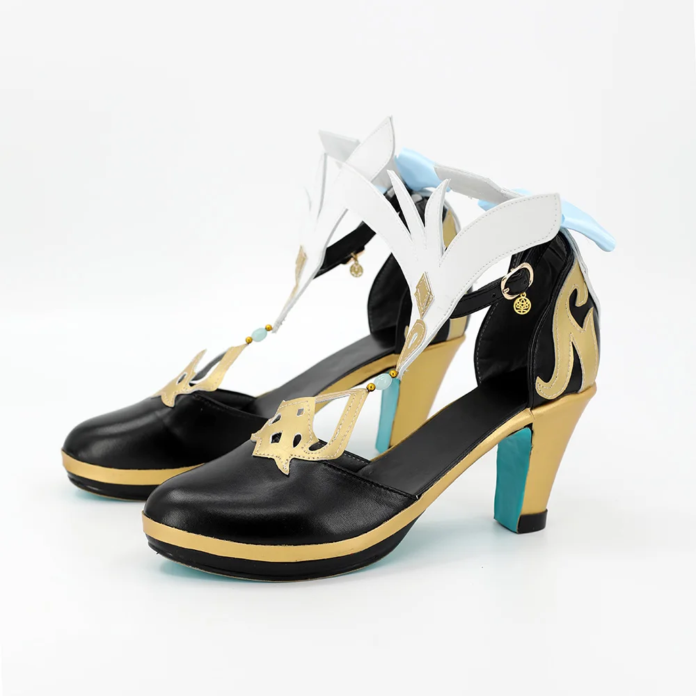 أحذية Genshin Impact Escoffier التأثيرية مصنوعة حسب الطلب من الجلد بأي حجم