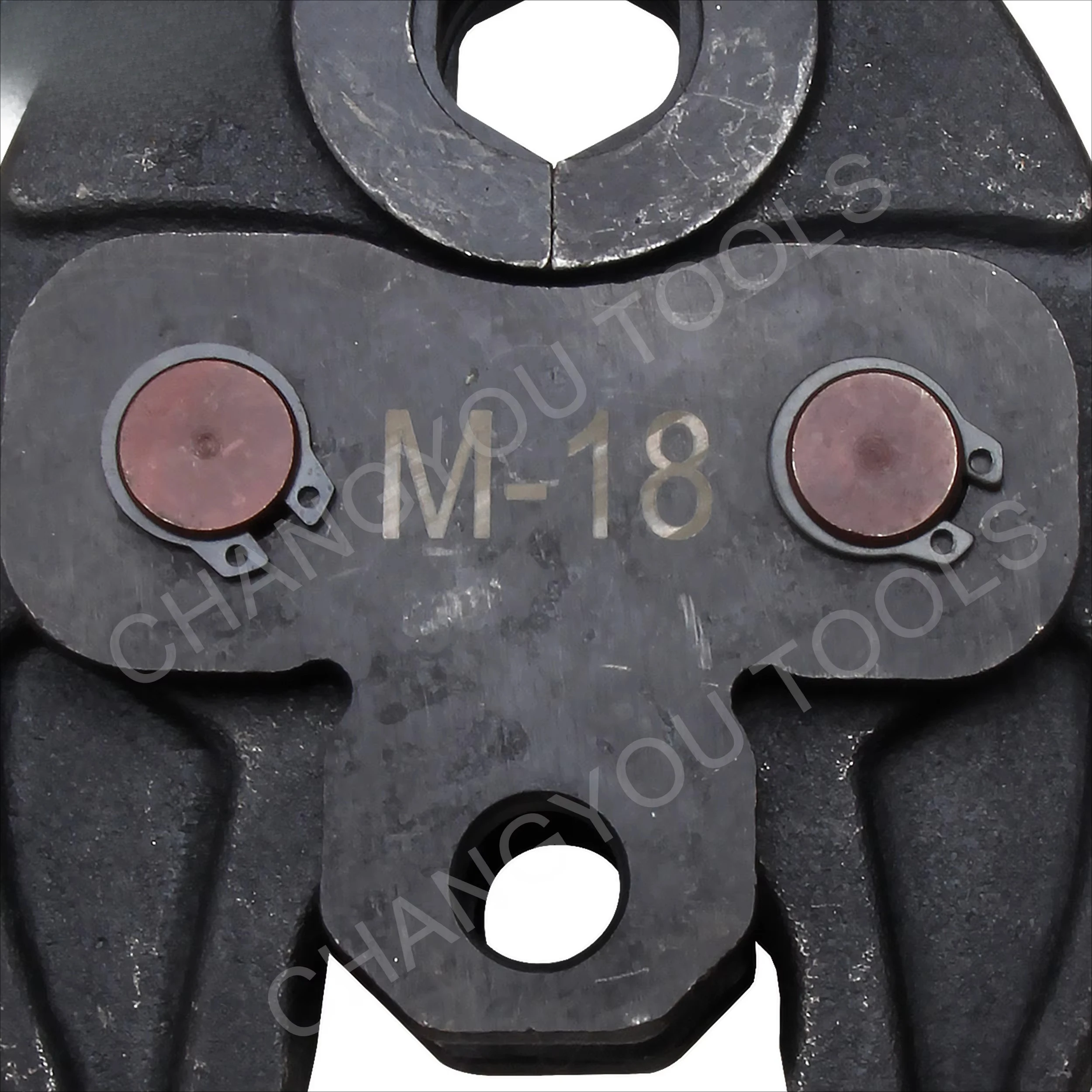 Mascella con profilo M18 per crimpare tubi in acciaio inossidabile