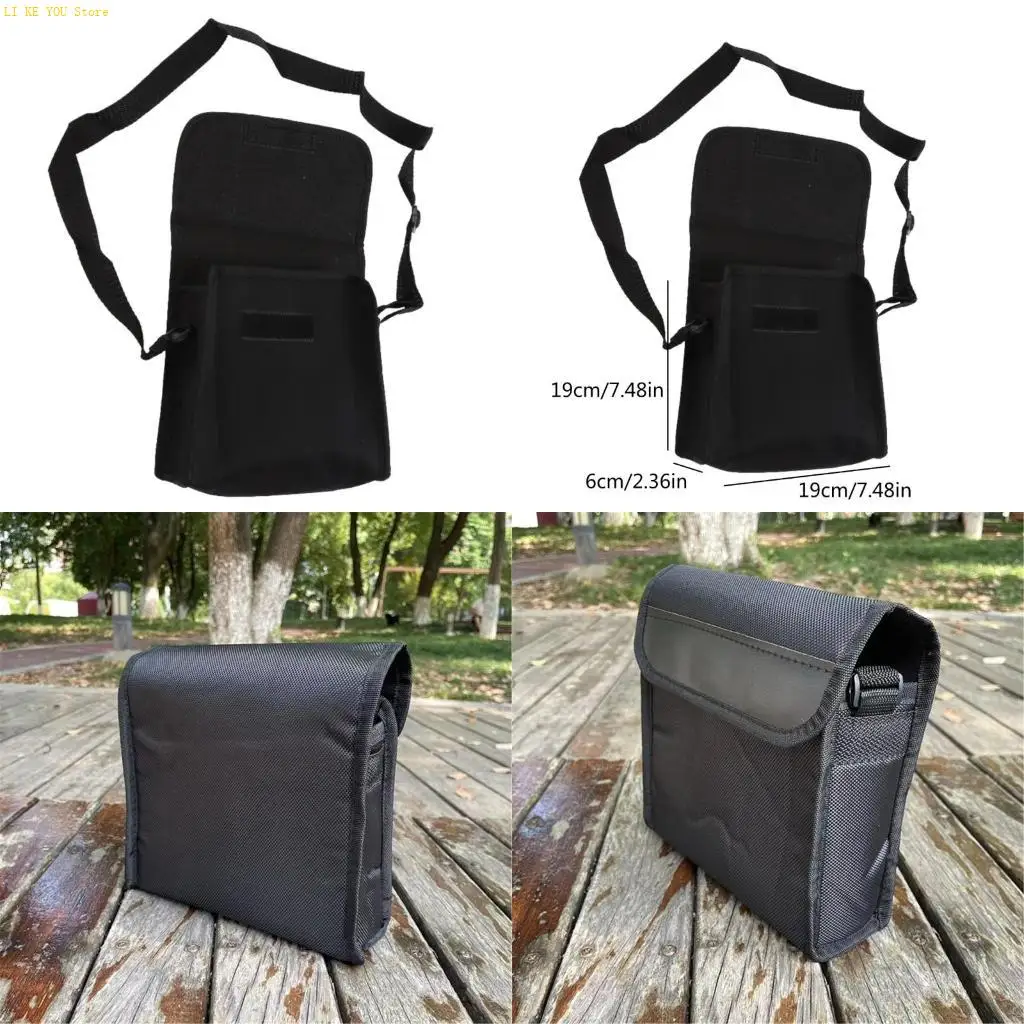 W3JE Shock Absorbing Bag for 50mm Binoculars Carrying Case for Outdoor Exploration