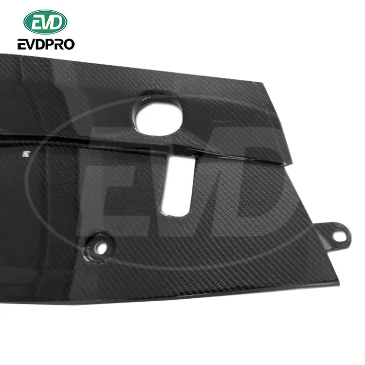 لوحات محرك ألياف الكربون C STYLE (3 قطع) لـ 2008-2021 NISSAN GTR R35 #3