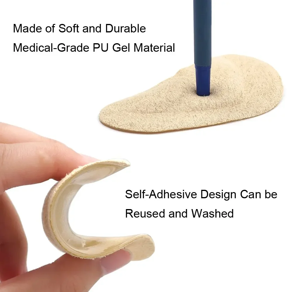 Silicone Arch Support Insoles for Kids Flat Feet Orthopedic Foot Pads for Shoes Inserts Woman X-Type Legs Correction Shoe Sole