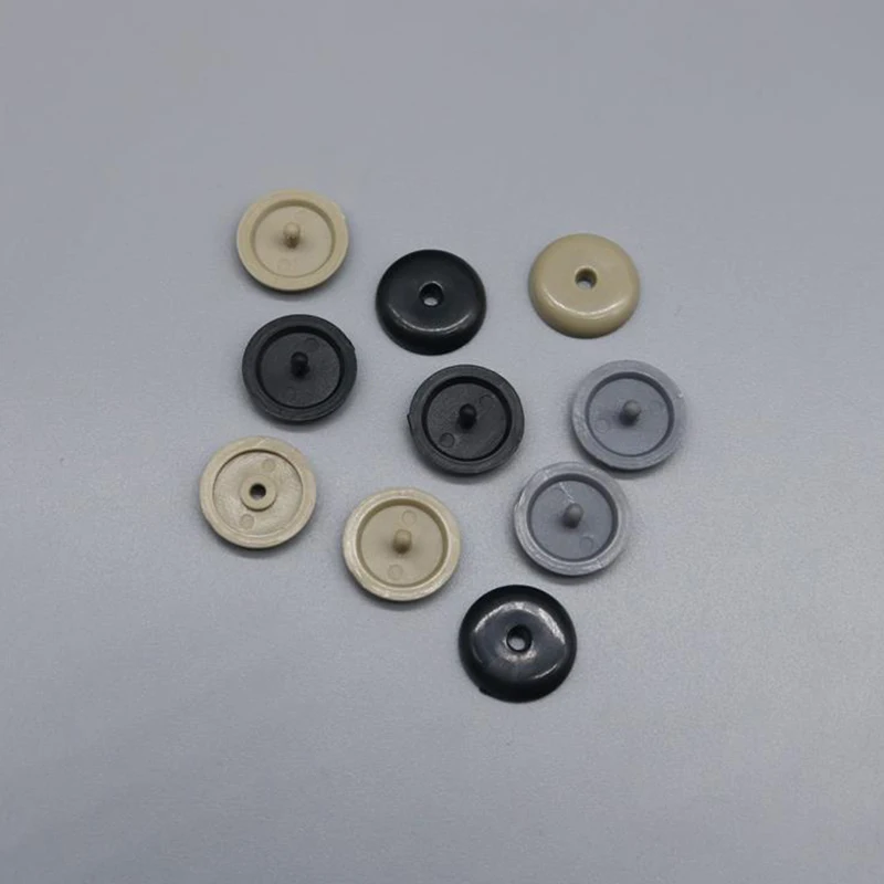2-20Pcs Car Safety Seat Belt Limit Buckle Clip Retainer Seatbelts Stop Button Auto Interior Accessories Black Gray Beige 3 Color image 6