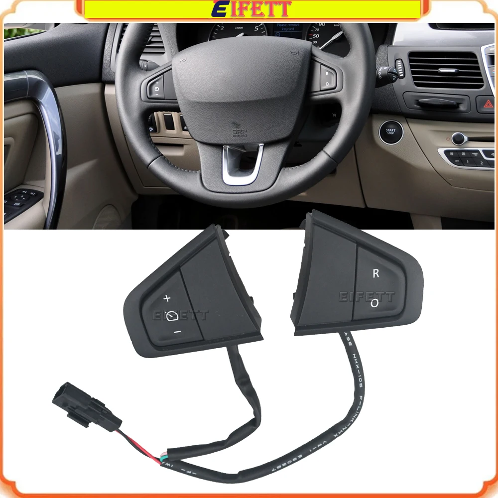 

С проводом для Renault Master 2010-2019 для Nissan NV400 2010-2019 автомобильный переключатель круиз-контроля на руле 25550-0003R ﻿