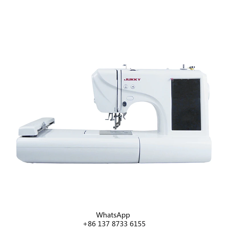 

JUKKY ES5 Professional Multi-Function Single Needle Embroidery Sewing Machine For Home Computer Fabrics Domestic Home Use