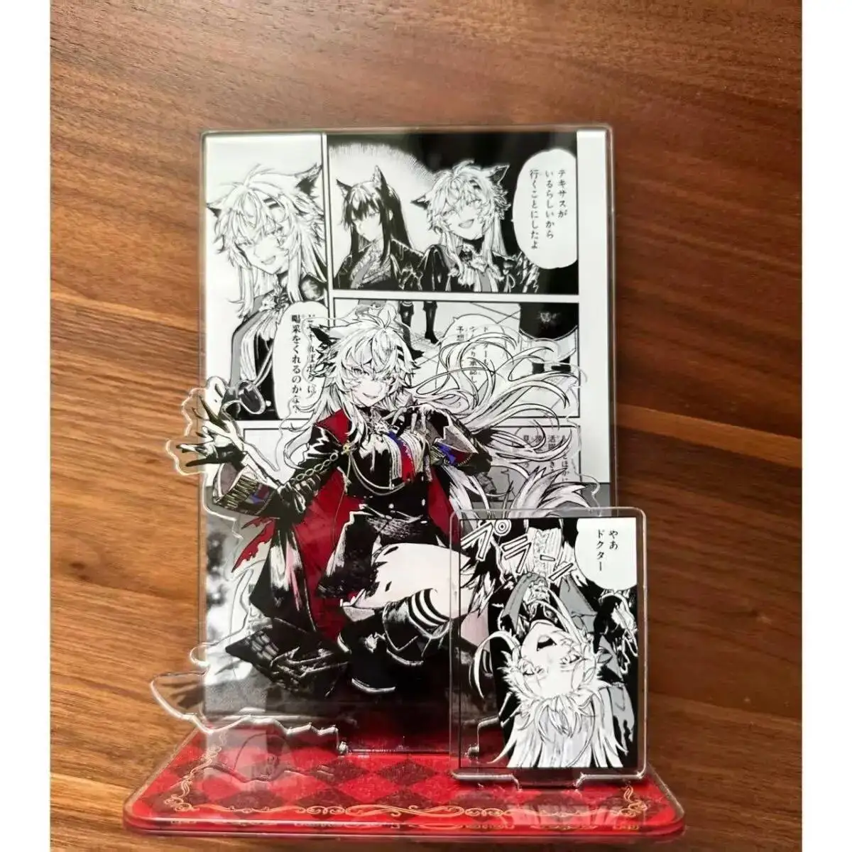 

Arknights Lappland 10CM Theme Acrylic Stand Figure Model Plate Cosplay Cartoon Desktop Decor Acg Fans Gift