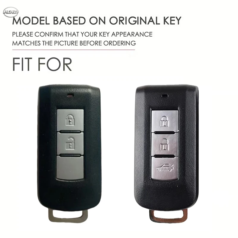 Silicone Car Key Case Cover For Mitsubishi Outlander Xpander Triton ASX LANCER Pajero Sport 3 2020G Eclipse Cross L200