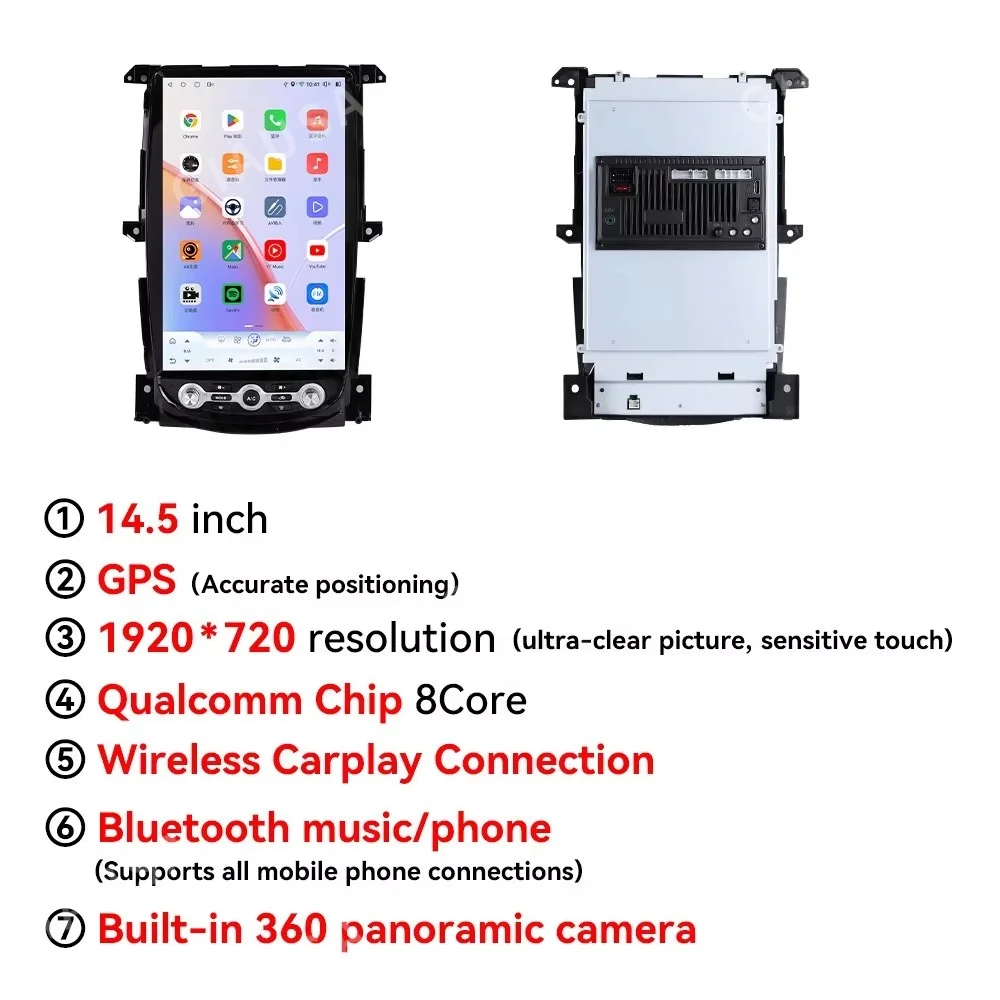 

14.5 Inches For Nissan 370Z 2008-2019 Android 13 Car Radio Multimedia Automotive Stereo GPS Auto Carplay HeadUnit GPS Navigation