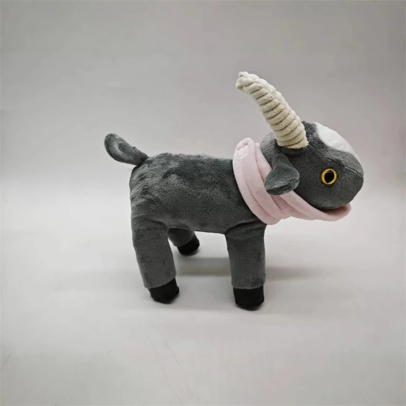 

Симулятор козла, плюшевая игрушка, мягкая игрушка, милая пушистая кукла для детей, подростков, взрослых, домашний дисплей, центральный декор стола, подарок