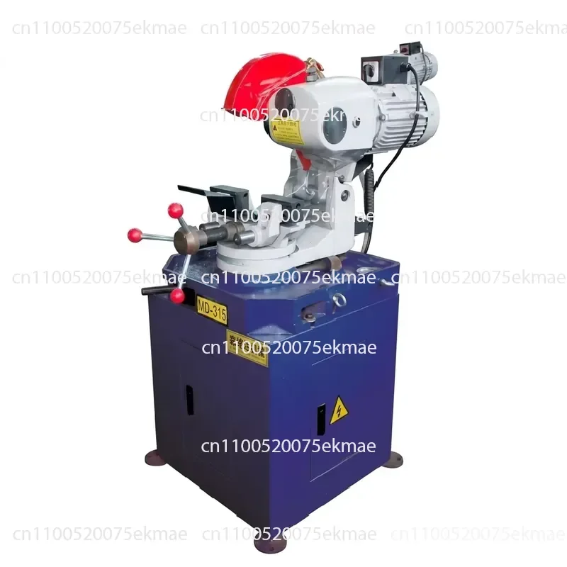 Manual Metal Stainless Steel Aluminum Tube Cutting Machine with Engine Motor, Suitable for Industrial