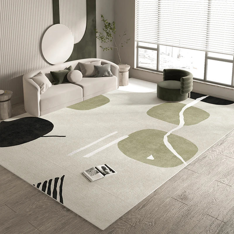 Modern Simple Rugs for Bedroom Abstract Living Room Decoration Carpet Home Study Room Thickened Floor Mat Large Area Bedside Rug