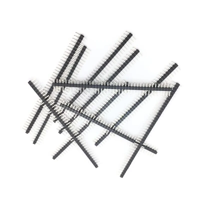 10pcs 2mm 40 Pin Male Single Row Pin Header Strip 2.0mm male pin header connector copper