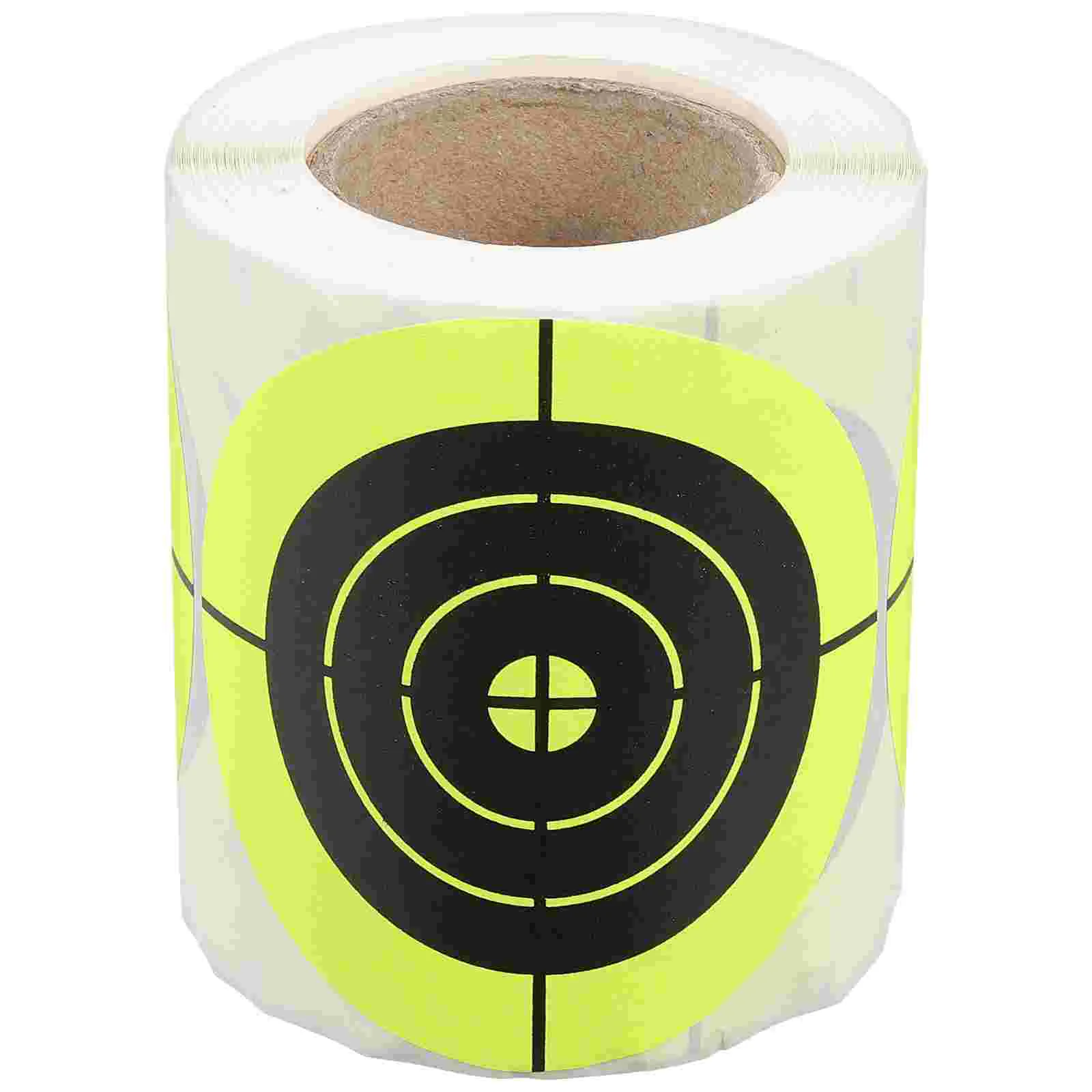 

Target Paper Shooting Range Accessories Practice Spot The Circle Hunting for Fluorescent