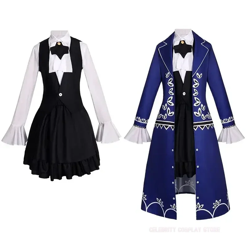 

2025 New Unisex Coat Costume Adult Uniform Full Accessories Library Of Ruina Angela Cosplay Set Suit Halloween dijsjio3