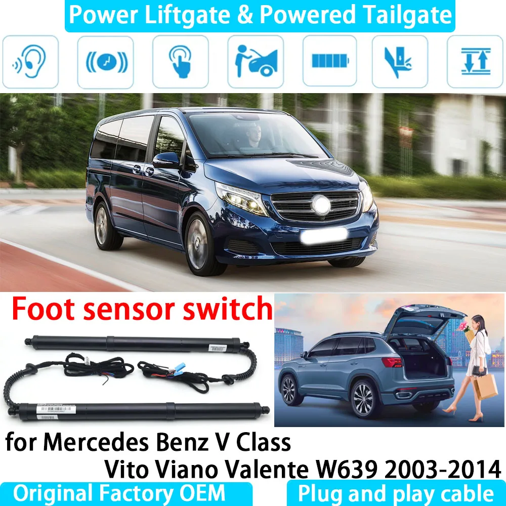 

for Mercedes Benz V Class Vito Viano Valente W639 Automatic Electric Power Liftgate Powered Tailgate Strut Tail Gate Lift System