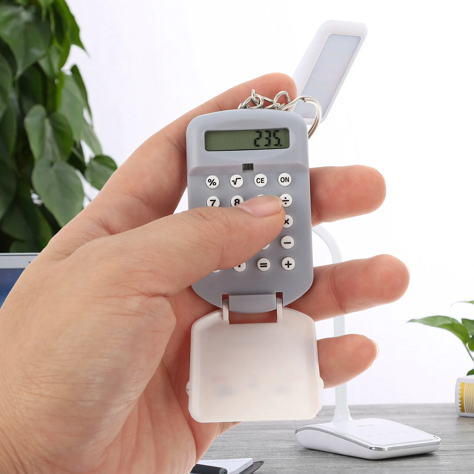 

2Pcs Mini Calculator High Quality Plastic Portable Electronic Calculator for Office Study Exam Stationery Supplies for Kids