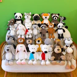 25-35cm Super carino farcito giocattolo dormire compagno leone elefante tigre cane volpe scimmia giraffa coniglio Panda peluche animali giocattoli regalo per bambini