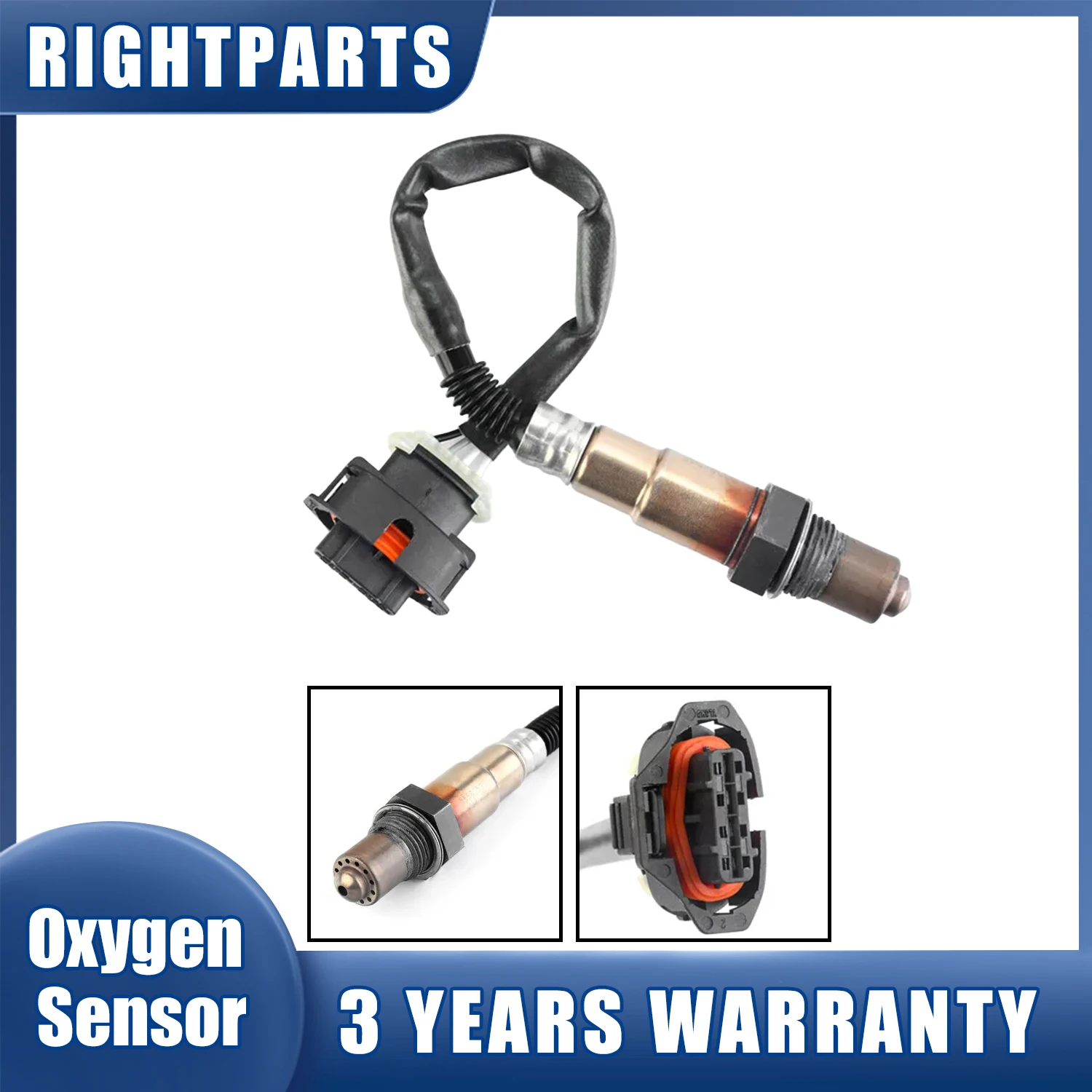 RIGHTPARTS Auto New Air Fuel Ratio Sensor Lambda Oxygen Sensor 55582590 0258010320 for Chevrolet Cruze 1.6L/1.8L