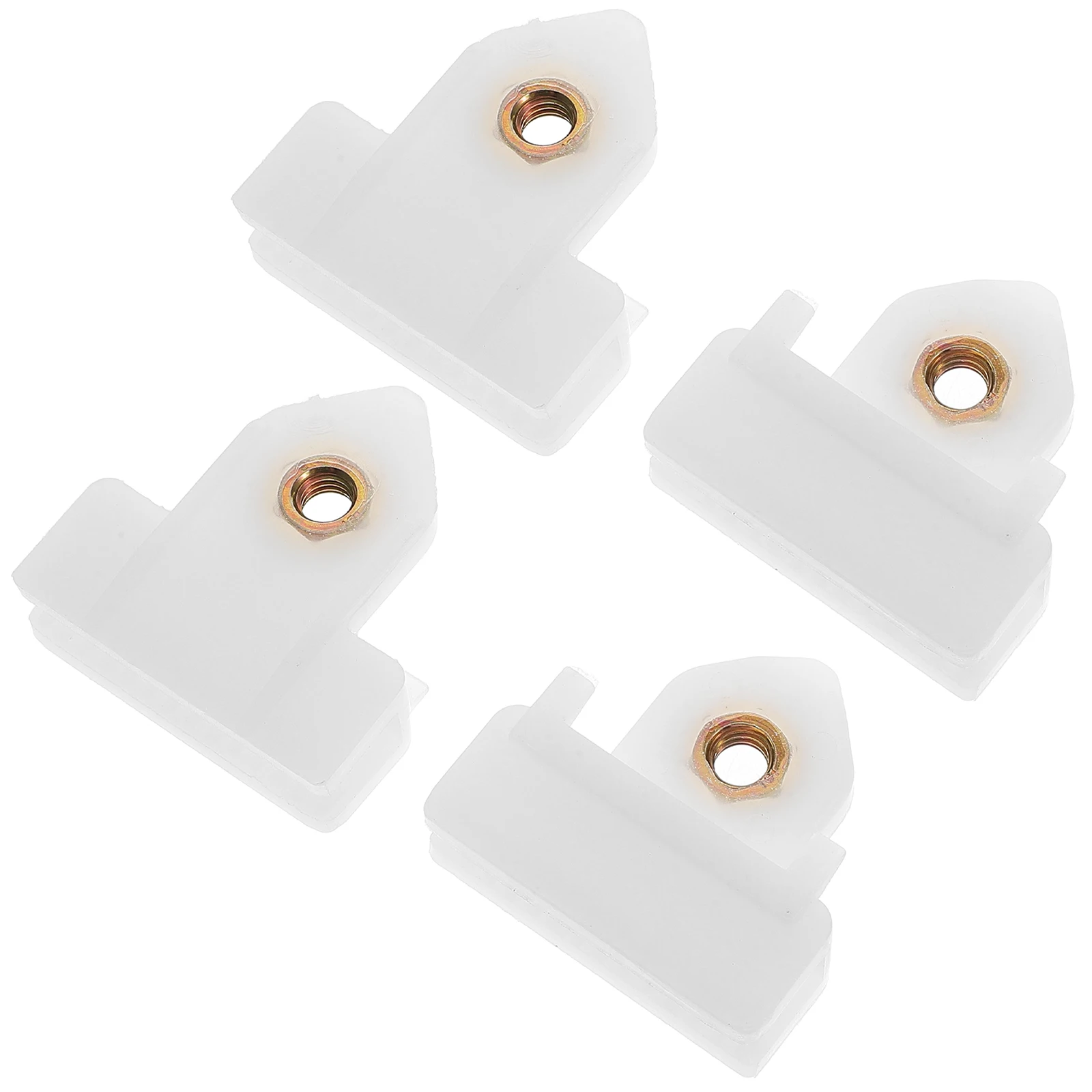 

4Pcs Auto Window Glass Retainer Clips Channel Holder Door Glass Adjustable Window Regulator Plastic Channel Retainer Clips