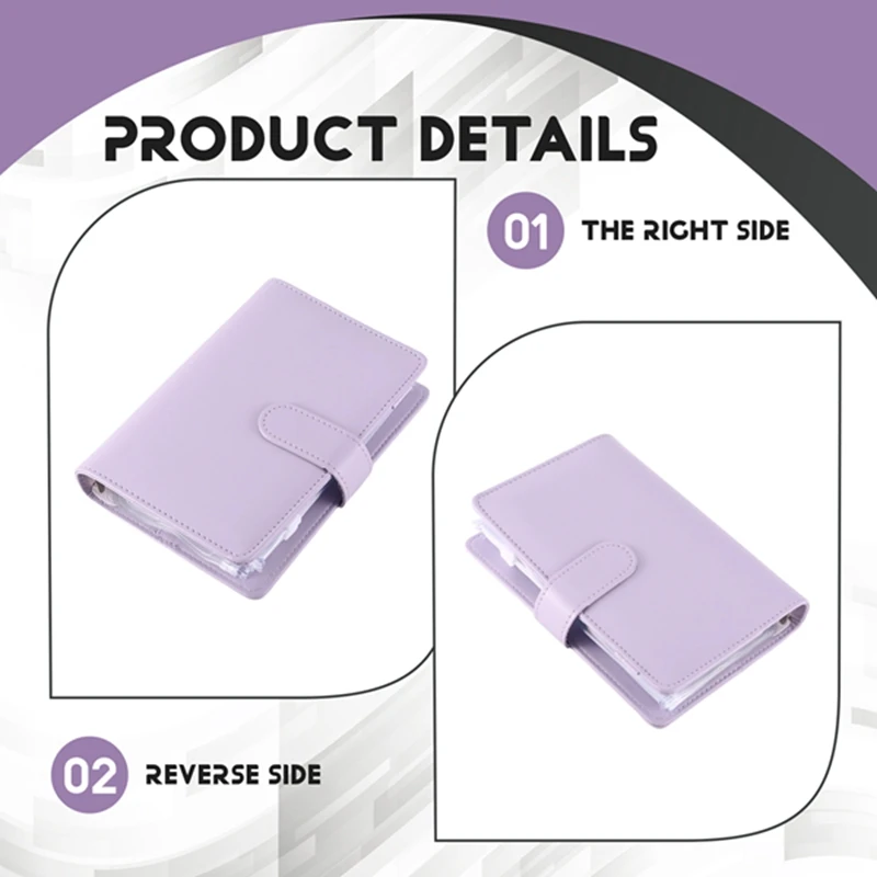 Cash Envelopes For Budgeting,A6 Budget Binder,Binder Pockets,Expense Budget Sheets,Money Folder Wallet Organiser