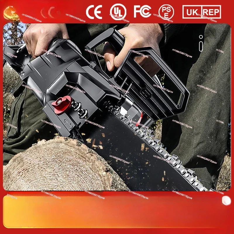 Plug-in chainsaw household multi-function handheld logging saw high power electric  woodworking portable small chain saw