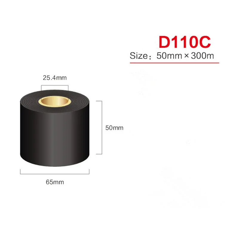 All resin D110C high temperature resistant water wash non fading washing water label carbon tape