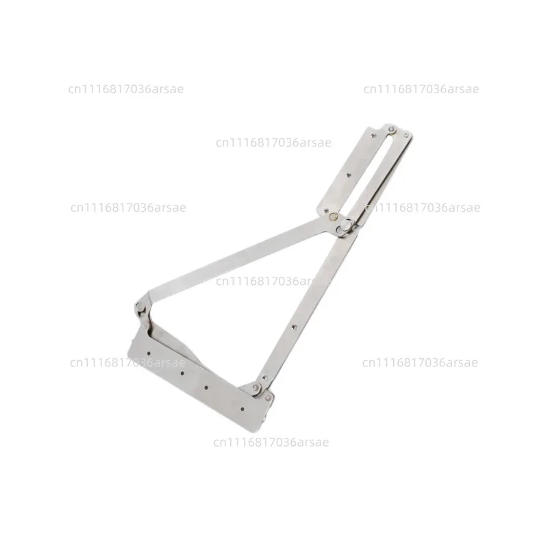 90-Degree Folding Door Hardware Set Stainless Steel Hinges Trackless Sliding System For Bedroom Wooden Doors