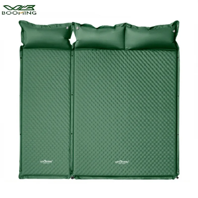 

5CM Automatic Inflatable Mattress Thickened Sleeping Mat Camping Moisture-proof Mat Camping Air Cushion Bed Tent Floor Mat