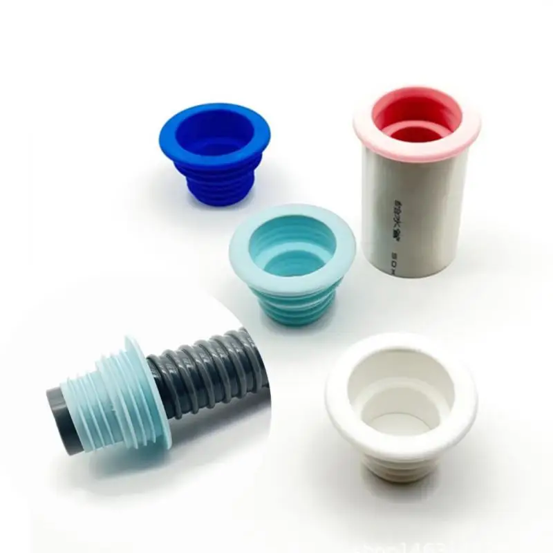 Conector de tubería desodorante para baño y cocina, tapón de sellado de silicona para drenaje de suelo, alcantarillado, anillo de sellado antiolor, nuevo