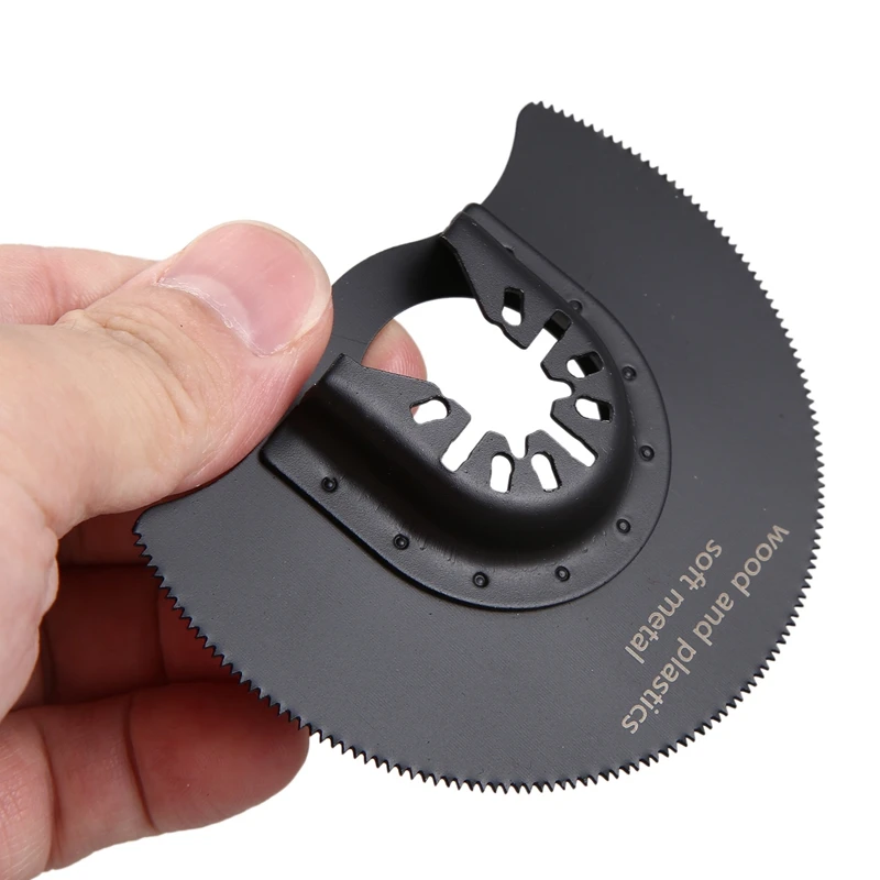 10Pcs HCS Flush Segment Starlock Multi Saw Blade Pack Oscillating Tool Blades For Cutting Wood Drywall Plastics