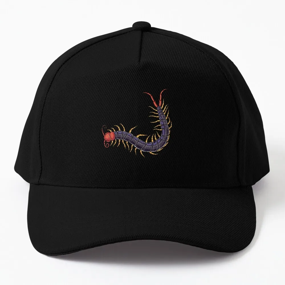 Red head centipede Baseball Cap Anime Hat Trucker Cap Hip Hop Hat For Man Women's