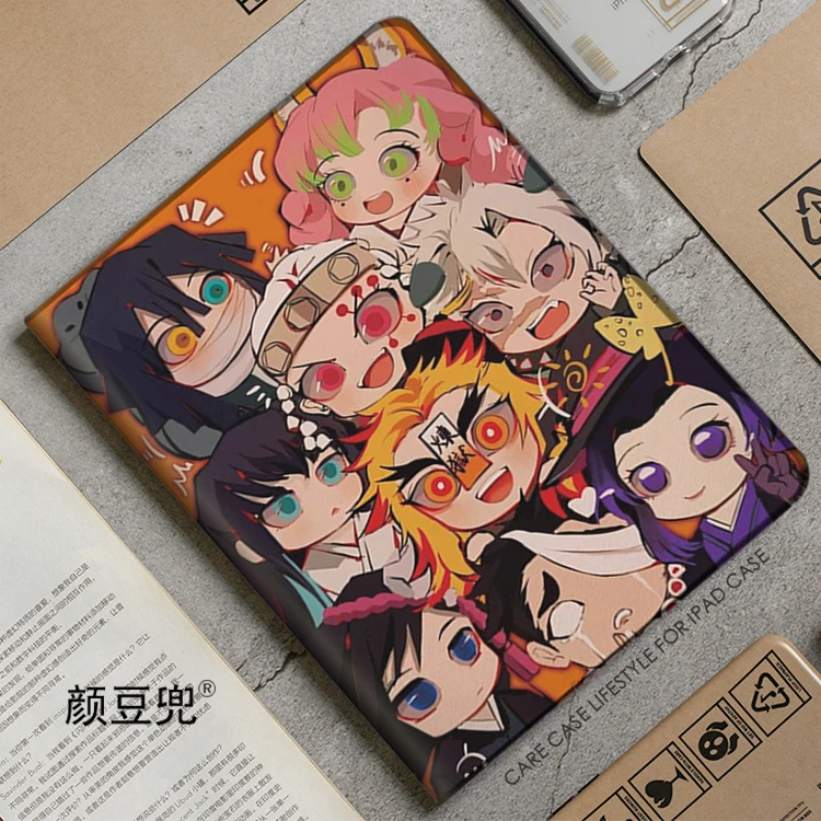 Rengoku Kyoujurou Anime Case For iPad 10.2 9th 10th Air 2 3 Mini 6 5 Case Luxury Silicone Pro 12.9 11 For Air 4 5