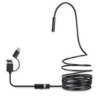 USB Endoscope Type C Borescope For OTG Android Phone 7Mm Inspection Snake Camera