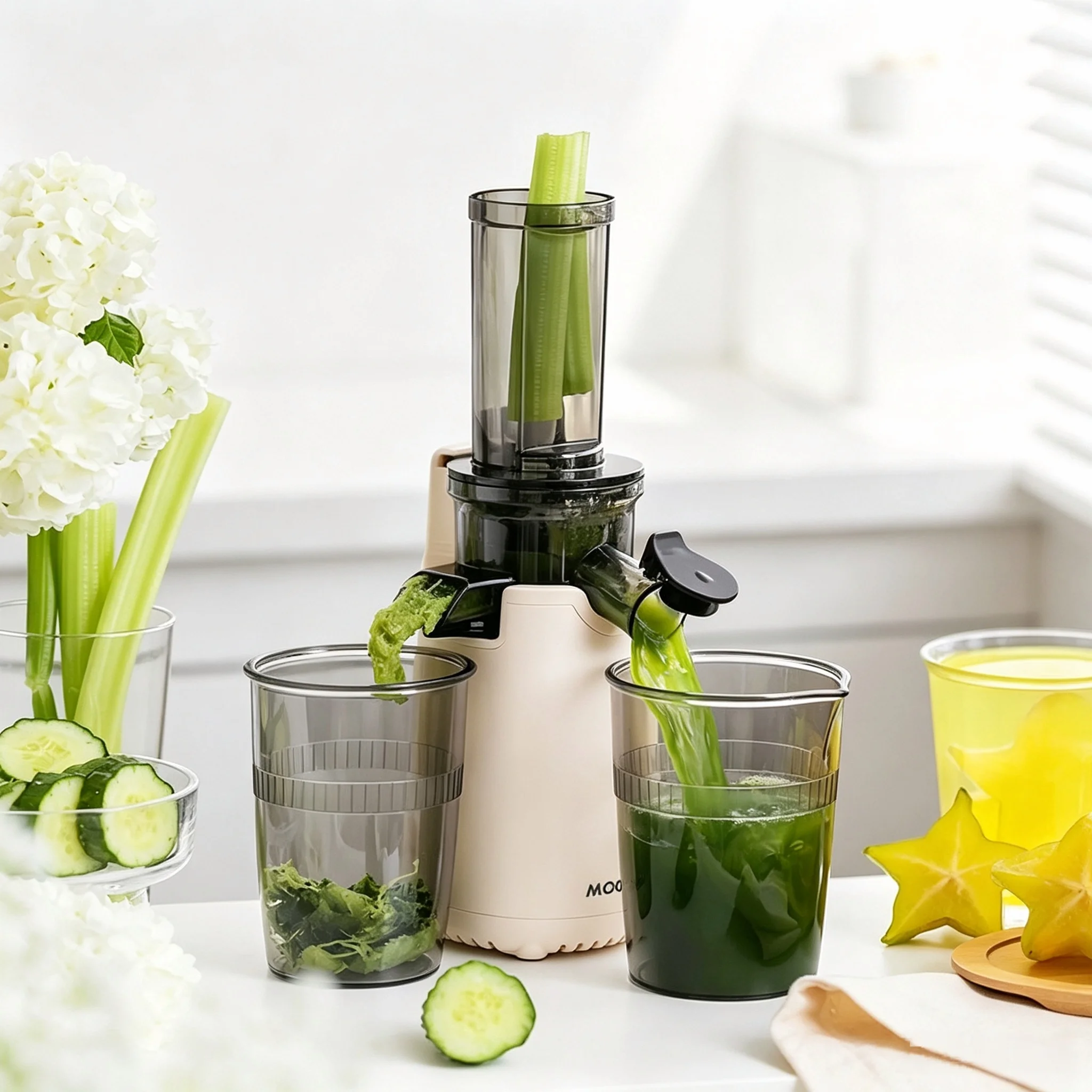 2026 Nieuwe kleine slowjuicer  - Juicer Cold Press Slow recensie en prijs
