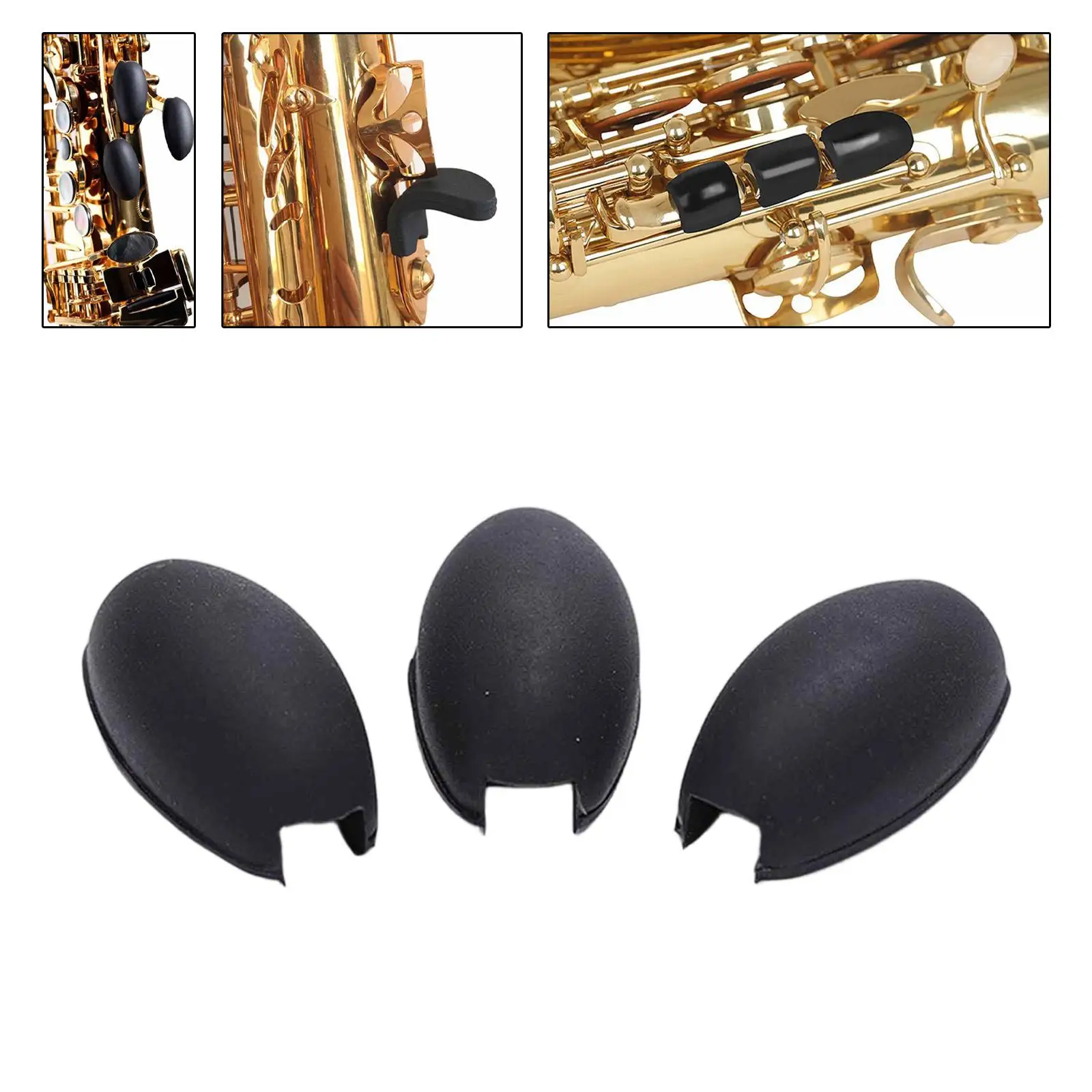 Saxophone Finger Key Riser Universal Silicone Thumb Support Pad Sax Accessories for Saxophone Repair Tool Maintenance