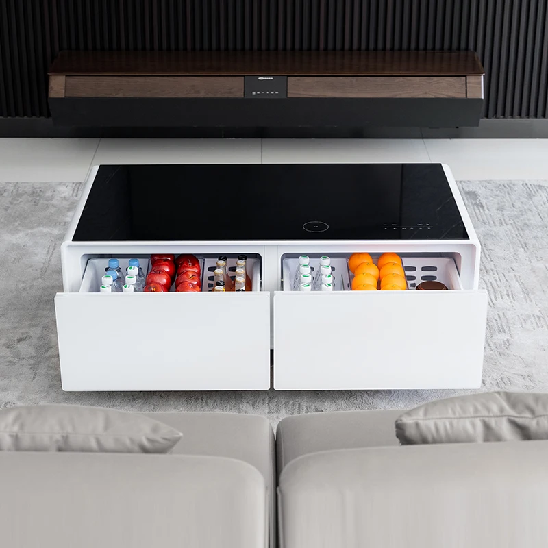 Super practical smart refrigerator smart coffee table smart touch screen with music player