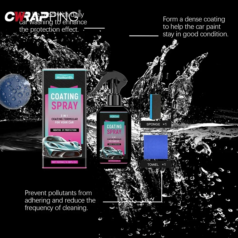 

Motorcycle Nano Coating Spray Hydroshield-X Polishing Vehicle Coating Agent Vehicle Polishing Paint Coating Agent Car Care Wax