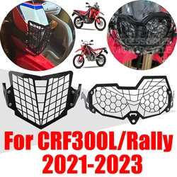 For Honda CRF300L CRF300 Rally CRF 300 L CRF 300L 2021 2022 2023 Accessories Headlight Guard Protector Grille Protective Cover
