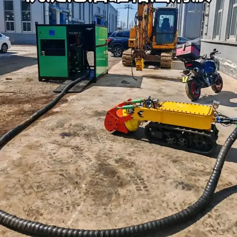 Custom Underwater  Dredging Robot Professional Lake Sediment Removal Tool Robot Dredge Silt Quickly