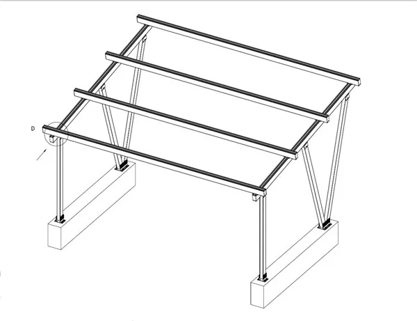 solaire carport systems Aluminum solar carports for car parking