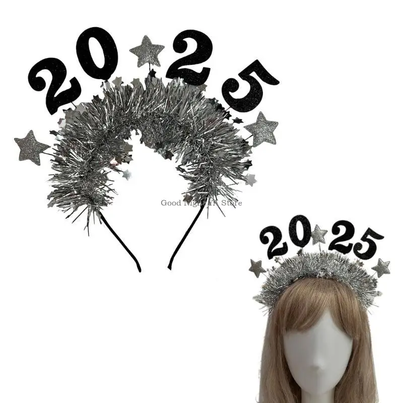 Modieuze Golden Star Headband Headpieces 2025 Hoofddeksels voor feestelijke gelegenheid