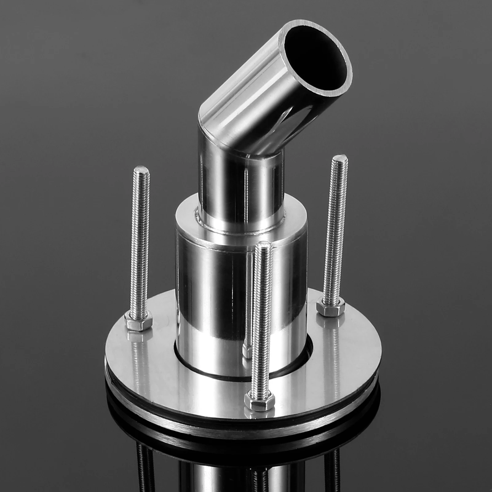 Pele De Escape De Aço Inoxidável para Aquecedores De Estacionamento Diesel, 316 Straight Thru Hull, Fitting 24mm, Tube Pipe Socket Hardware