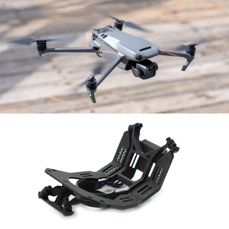 DJI 로얄 매빅 3 용 블랙 플라스틱 짐벌 완충기 플레이트, 로얄 3 완충기 플레이트, 1 개