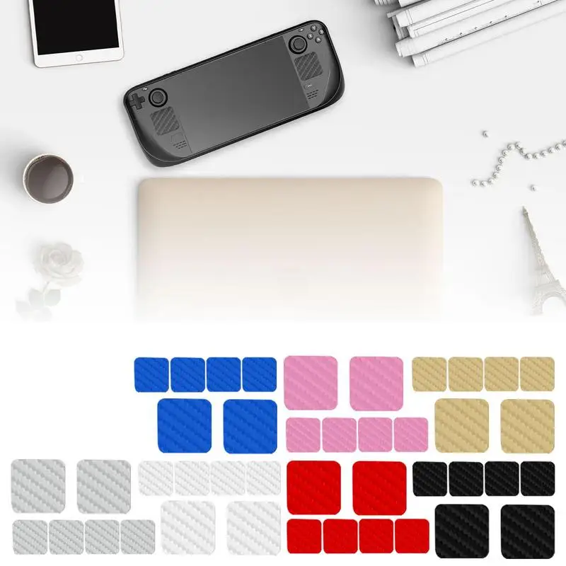 6pcs/set Host Button Touchpad Sticker For Steam Deck Wear-Resistant Scratch-Resistant Trackpad Stickers