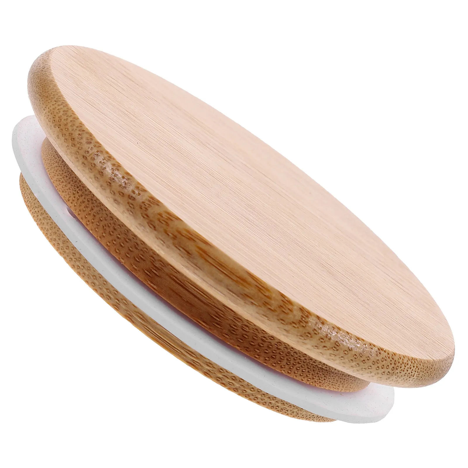 

Glass Water Pitcher Cover Replacement Bamboo Lid for Kitchen Jug Home Use Wear-Resistant Long-Lasting Sealing Top