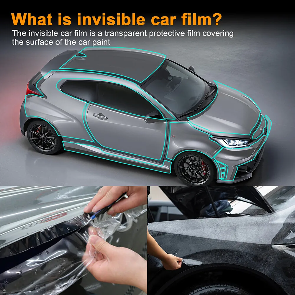 

Pre-cut Car Paint Protection Film Clear PPF TPU For Toyota GR Yaris 2024 2025 Anti-scratch Bra Car Body Exterior Accessories
