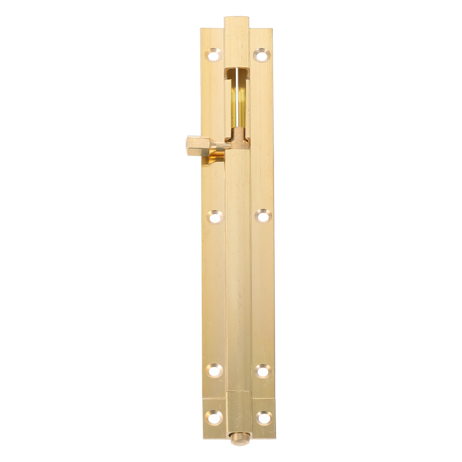 

All Copper Door Buckle Sliding Bolt Lock Retro Style Heavy Duty Barrel Latch Security Full Copper Barn Door Hardware Sturdy