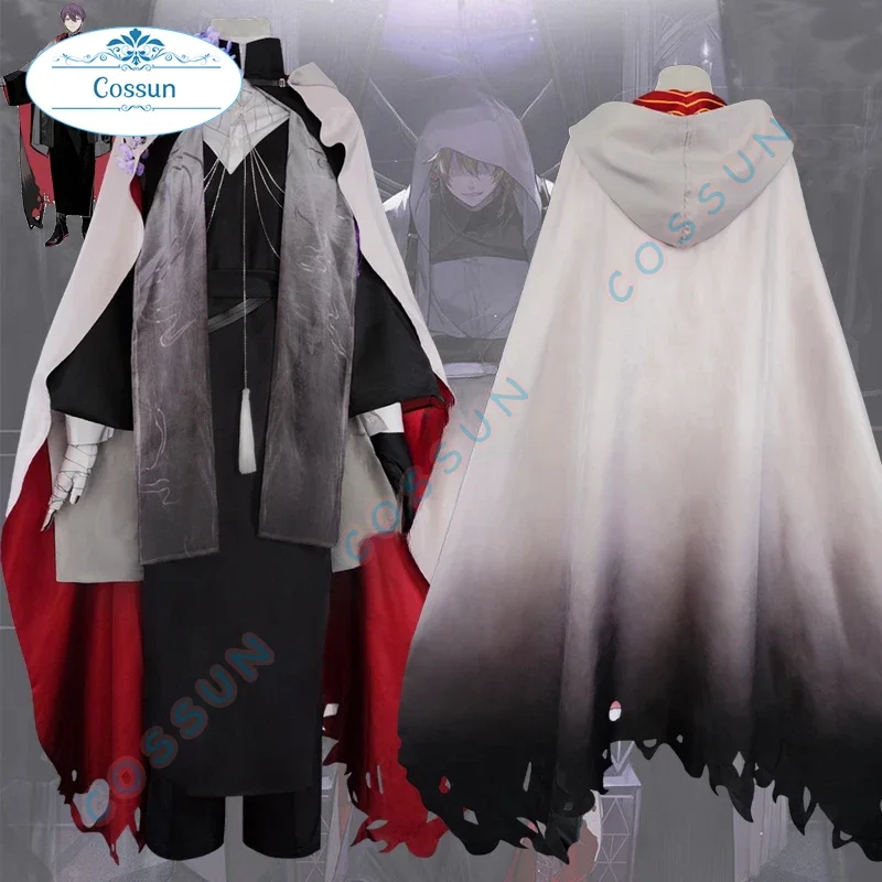 NIJISANJI Vtuber Fushimi Gaku Cosplay Costume Kanakana Cosplay Halloween Outfits Men Archbishop Robe