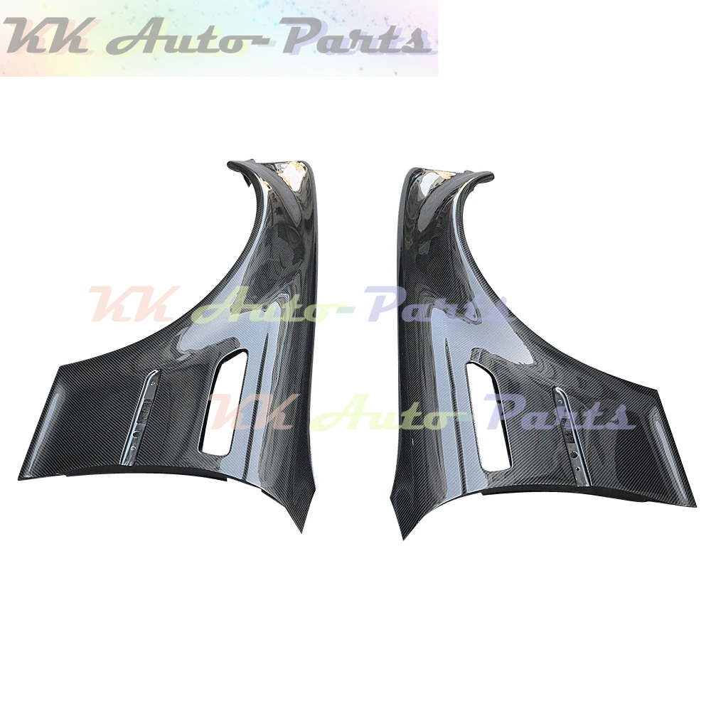 For BMW 3 Series E46 M3 1998-2004 Carbon Fiber Front Side Bumper Fender Air Intake Vent Spiltter Body Kits